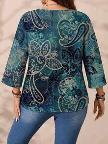 EMERY ROSE Bluse taglie forti - Multicolore - Visualizzare 4