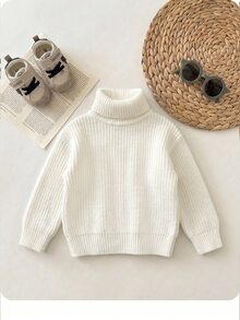 SHEIN 2件裝女嬰毛衣 - 黑色 - 查看 6