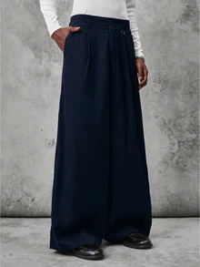 STYNVO Pantalones para hombre - Azul Marino - Ver 5