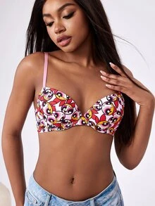 THE POWERPUFF GIRLS X SHEIN Women's Cute Cartoon Print Underwear, Versatile For Daily Wear - Multicolor - View 4