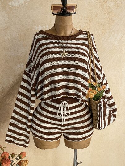 Soleia Plus Size Sweater Co-Ords Fall