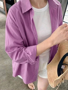 DAZY Women Blouses & Shirts - Purple - View 4