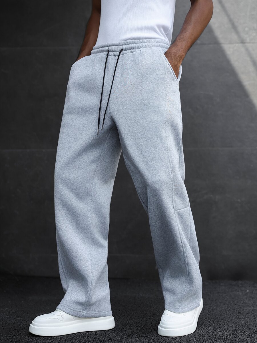 SLATEMANN Men Sweatpants - Grey - View 1