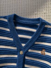 SHEIN Baby Boys Autumn Cardigans - Multicolor - View 7