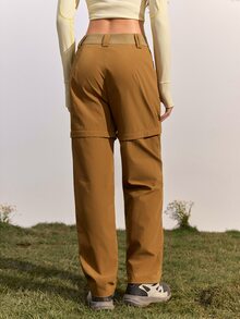 In My Nature Women Outdoor Pants - Brown - View 9