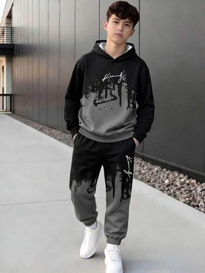 Vacaura Hoodie & Sweatshirt Remaja Laki-laki Koordinat