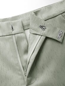 Manfinity Mode Men 1pc Solid Blazer & 1pc Suit Pants - Green - View 5
