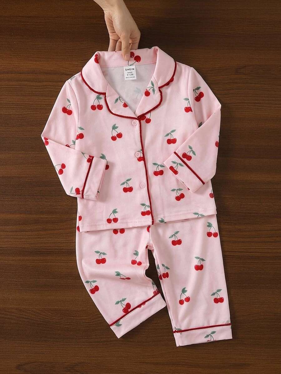 SHEIN 嬰童(女)家居服 - 粉色 - 查看 1