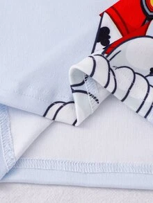 SHEIN | PAW Patrol 小男孩卡通圖案睡衣套裝 - 淺藍色 - 查看 8