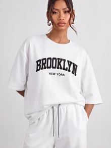 NORVETH Men T-Shirt Co-Ords - White - View 2