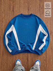 SWAVVY Men Sweatshirts - Blue - View 1