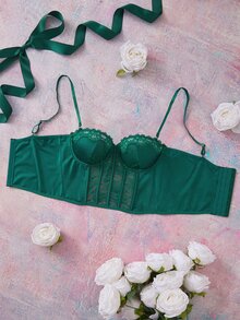 Elorette Women Bras & Bralettes - Dark Green - View 6