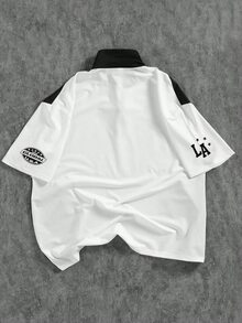 Manfinity Campus Court Men Polo Shirts - White - View 2