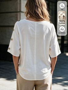 Louniche Women Blouses & Shirts - White - View 2