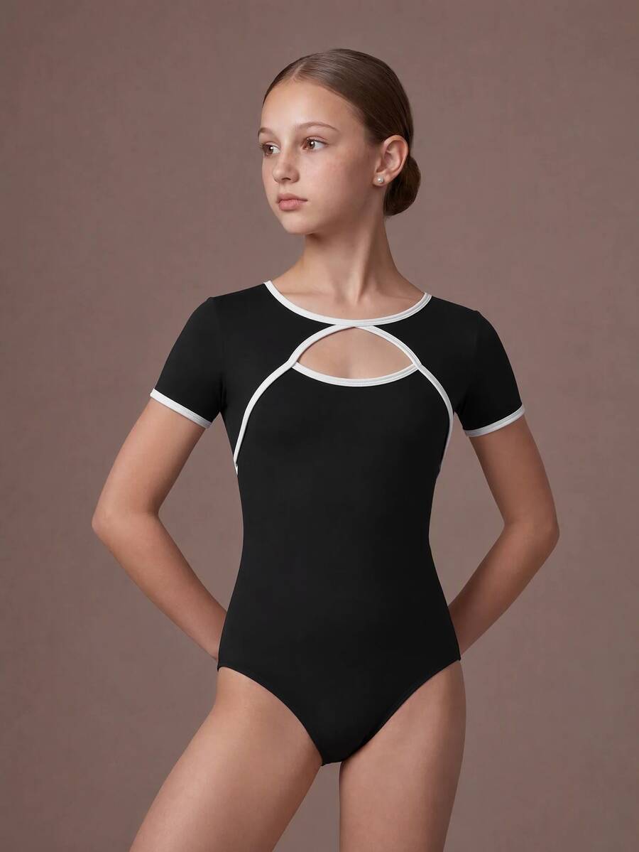 SHEIN 女童(大)運動服 - 黑色 - 查看 1