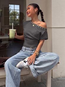 Muchica Women Sweaters - Dark Grey - View 5