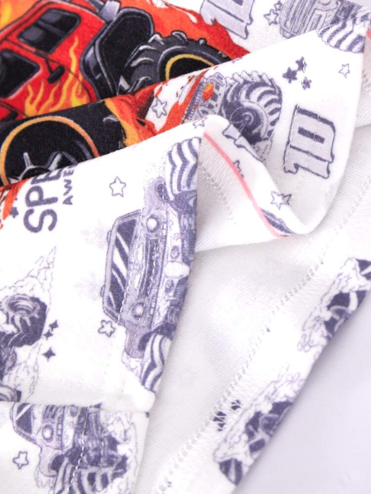 Baby Boys Pajamas - White - View 6