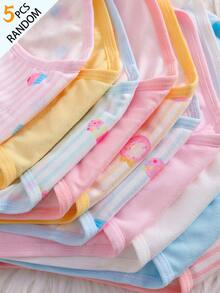 SHEIN 女童（小）打底內衣 - 彩色 - 查看 3