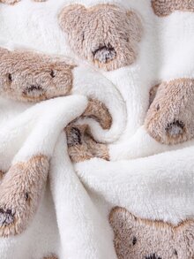 Cozy Pixies ملابس رياضية للأطفال الصبيان بطبعة الدب & بنطال رياضي - متعدد الألوان - مشاهدة 10