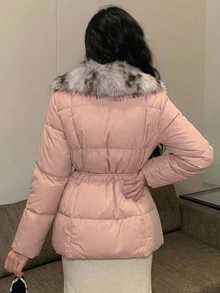 DAZY Women Winter Coats - Pink - View 7