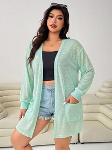 Solflare Chaquetas de talla grande - Azul - Ver 3