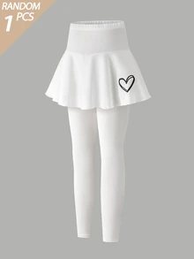 SHEIN 女童（大）打底褲 - 彩色 - 查看 3
