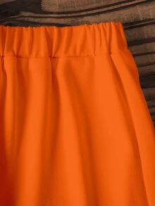 Blippi X SHEIN Young Boy Letter & Figure Graphic Two Tone Tee & Shorts - White - View 6