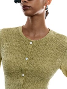 LYSMO Women T-Shirts - Green - View 4