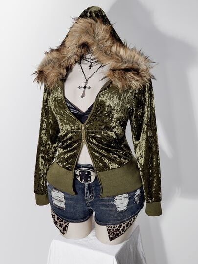 SHEIN ICON Plus Size Coats