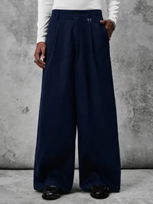 STYNVO Pantalones para hombre - Azul Marino - Ver 4