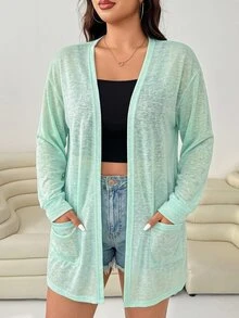 Solflare Chaquetas de talla grande - Azul - Ver 4