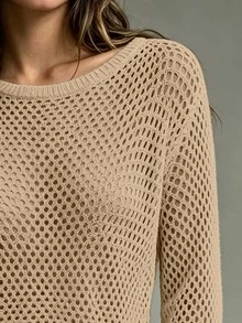SHEIN Women Sweaters - Khaki - View 6