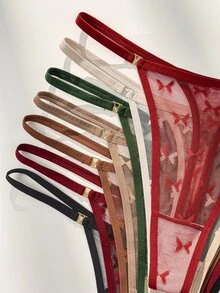 Plus Size Panties - Multicolor - View 4