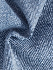 SHEIN Vaqueros Niñas (8-12) - Azul lavado medio - Ver 7