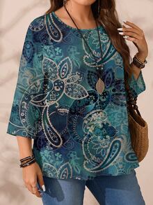 EMERY ROSE Bluse taglie forti - Multicolore - Visualizzare 7
