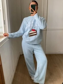 DAZY Women Pajama Sets - Blue - View 4