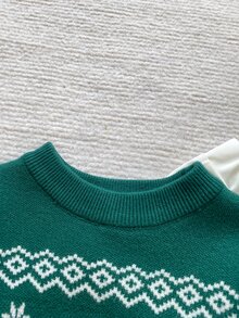 PrepCrw Young Boys Sweaters - Dark Green - View 5