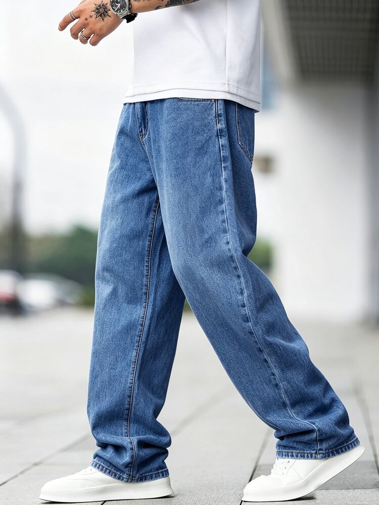 EGENSIO Men Jeans - Blue - View 6