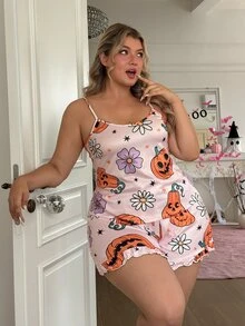 Slumberry CURVE Plus Size Pajama Sets - Multicolor - View 6