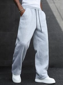 SLATEMANN Pantalones Joggers para Hombre - Gris - Ver 1
