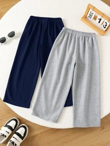 SHEIN Young Boys Sweatpants - Multicolor - View 2