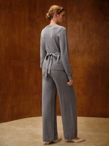 MOTF PREMIUM WOMEN SWEATER CO-ORDS - Grey - View 3