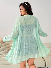 Solflare Chaquetas de talla grande - Azul - Ver 2