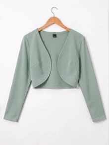 SHEIN EZwear 女式輕質夾克 - 薄荷綠 - 查看 1
