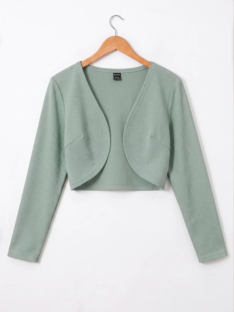 SHEIN EZwear 女式輕質夾克 - 薄荷綠 - 查看 1