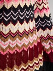 SHEIN ICON Women's Plus Size Colorful Striped Off-Shoulder Sweater Dress - Multicolor - View 7
