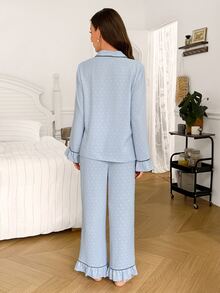 Moonlight&Mama Maternity Loungewear - Baby Blue - View 2