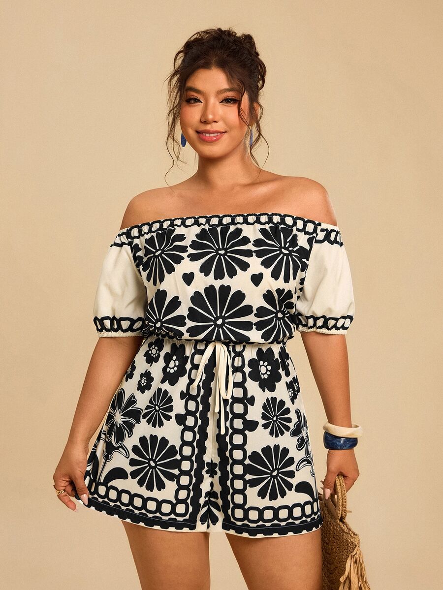 Travachic Plus Size Jumpsuits - Multicolor - View 1