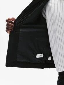 STYNVO Men Winter Coats - Black - View 6