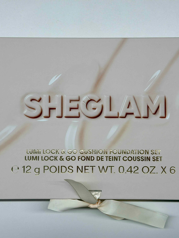 SHEGLAM Lumi Lock & Go Cushion Foundation-3#Medium Brand Beauty Cosmetic Makeup For Women And Girls